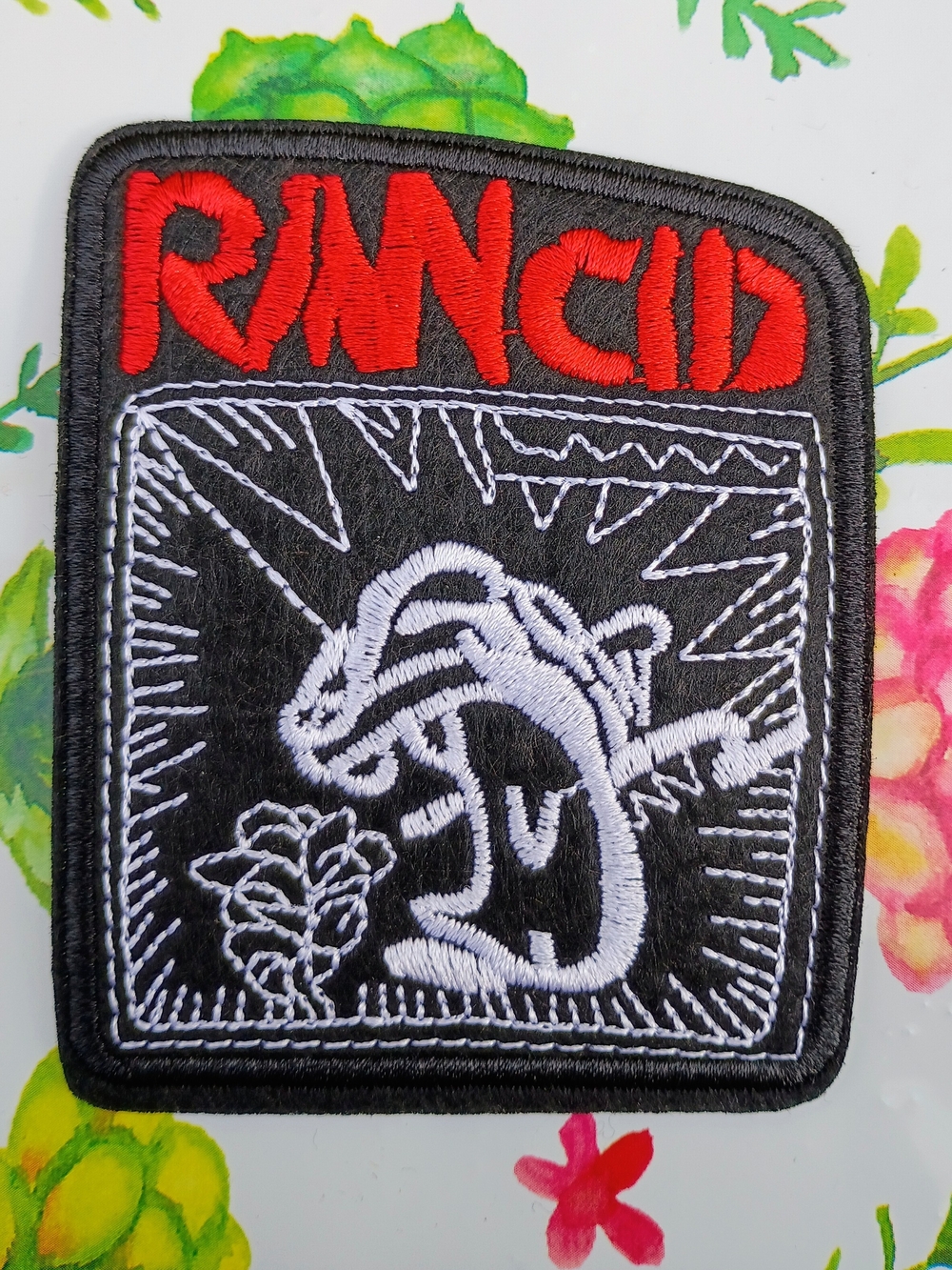 BAND PATCH- Rancid (Black) - Picture 2 of 4
